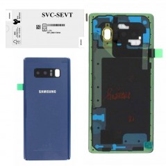Discover Samsung Back Cover Originale Service Pack con Camera Frame per Galaxy Note 8 SM-N950F | Blue details