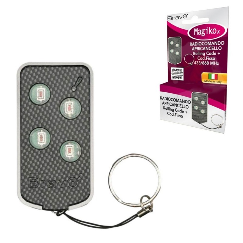 Bravo MAGIKO Universal New Programmable Universal Remote Control Rolling Gate Opener Radio Control