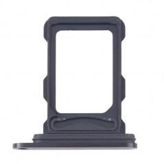 Sim Tray for Apple iPhone 16 Dual SIM Slot Black