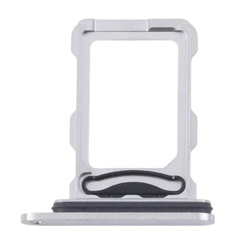 Sim Tray for Apple iPhone 16 Dual SIM Slot White