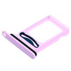 Photo of Carrello Sim per Apple iPhone 14 / Plus Slot DUAL SIM TRAY Purple - PRC