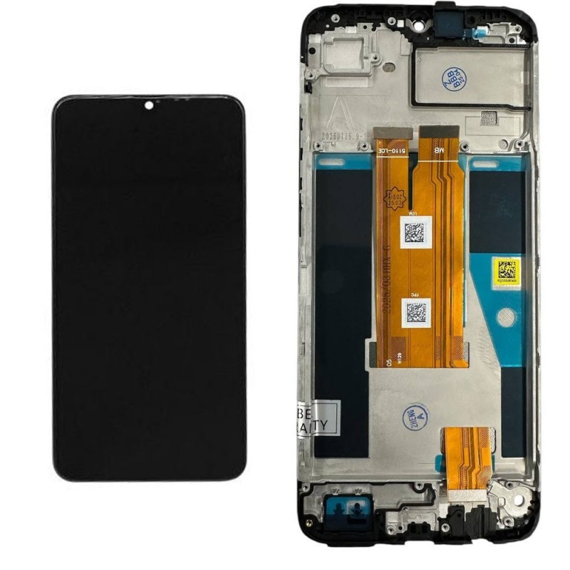 Display LCD PARI ORIGINALE + Frame Per Realme C61 | RMX3930
