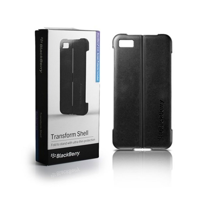 BlackBerry Cover Originale per Z10 Transform Shell con Supporto + Screen Protecor