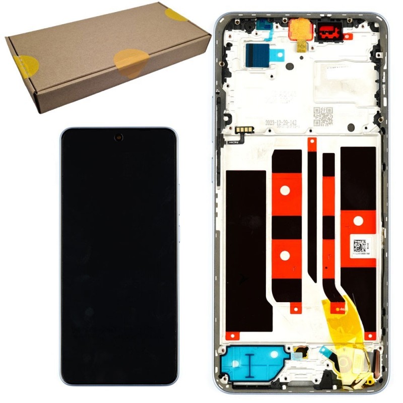 Oppo Service Pack Original LCD Display + Frame For F25 Pro / RENO 11 F 1 5G BLUE