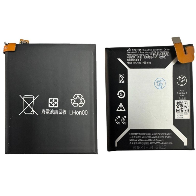 Compatible Battery G020E-B for Google Pixel 3A 3000MAH