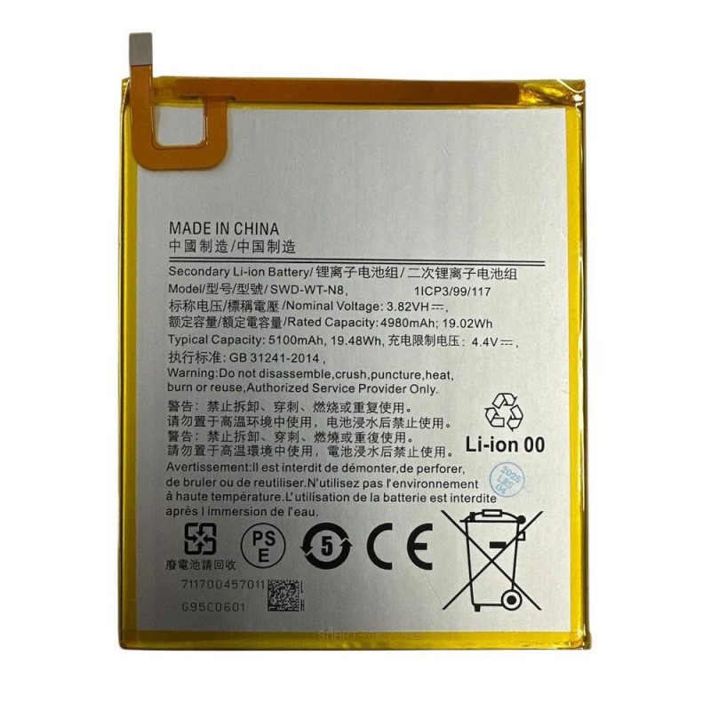 Compatible Battery for Samsung Galaxy Tab A 8.0 (2019) T290 / T295 | SCUD-WT-N8