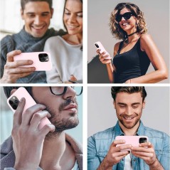 Compra NCC Custodia Protettiva in Silicone Cover Soft Touch Per Apple iPhone X/XS | Rosa Sabbia online