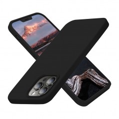 NCC Custodia Protettiva in Silicone Cover Soft Touch Per Apple iPhone X/XS | Nero