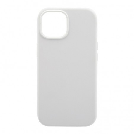 NCC Soft Touch Silicone Protective Case Cover for Apple iPhone 15 | White