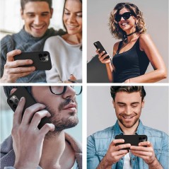 Product image NCC CA001 Silica Gel Protective Case For Apple iPhone 15 Pro Max (Color Boxed) Black