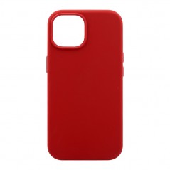 Foto di NCC Custodia Protettiva in Silicone Cover Soft Touch Per Apple iPhone 15 Pro Max | Rosso Carminio - NCC