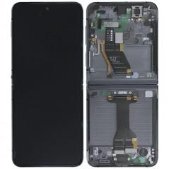 Samsung Service Pack Original LCD Display + Frame Galaxy Z Flip 5 5G 2023 F731 Graphite INNER