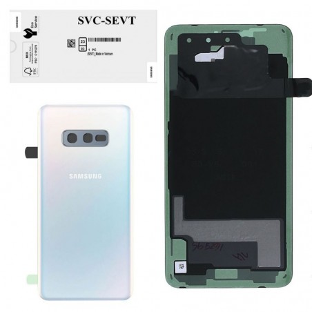 Acquista Samsung Back Cover Originale Service Pack per Galaxy S10E G970 | Prism White su Smartness