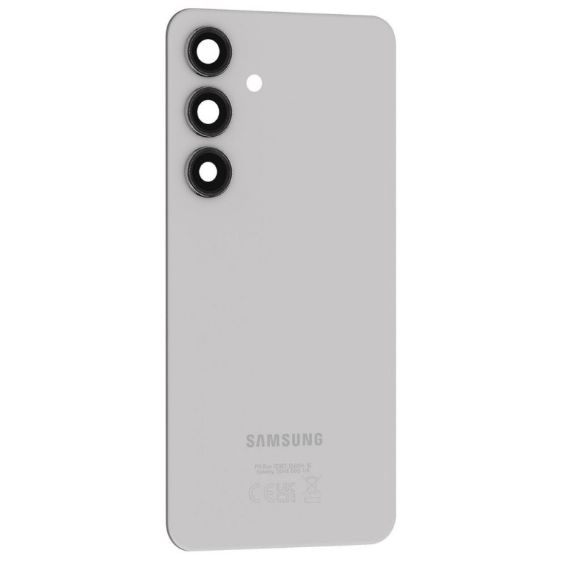 Samsung Back Cover Original Service Pack for Galaxy S24+ Plus | Grey, Marble Grey