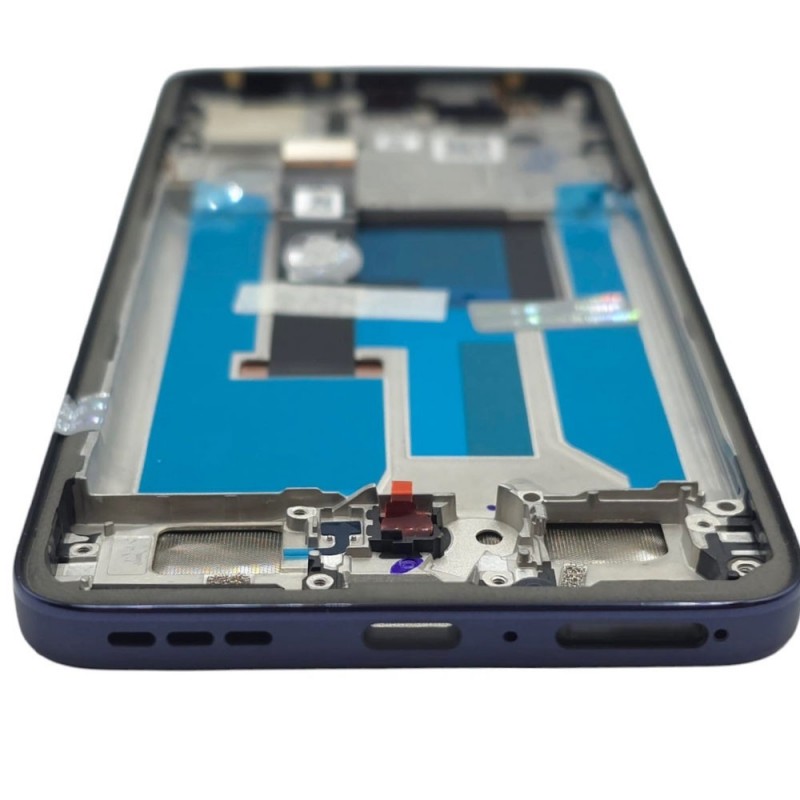  Motorola Service Pack Original LCD Display + Frame for Edge 50 Neo | Grisaille Gray