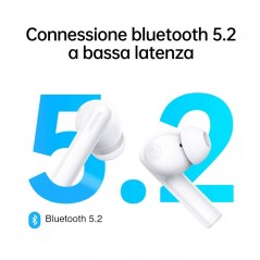 Foto di Oppo Enco Buds 2 Free True Wireless Headphones Auricolare BT 5.2 | Bianco - Oppo