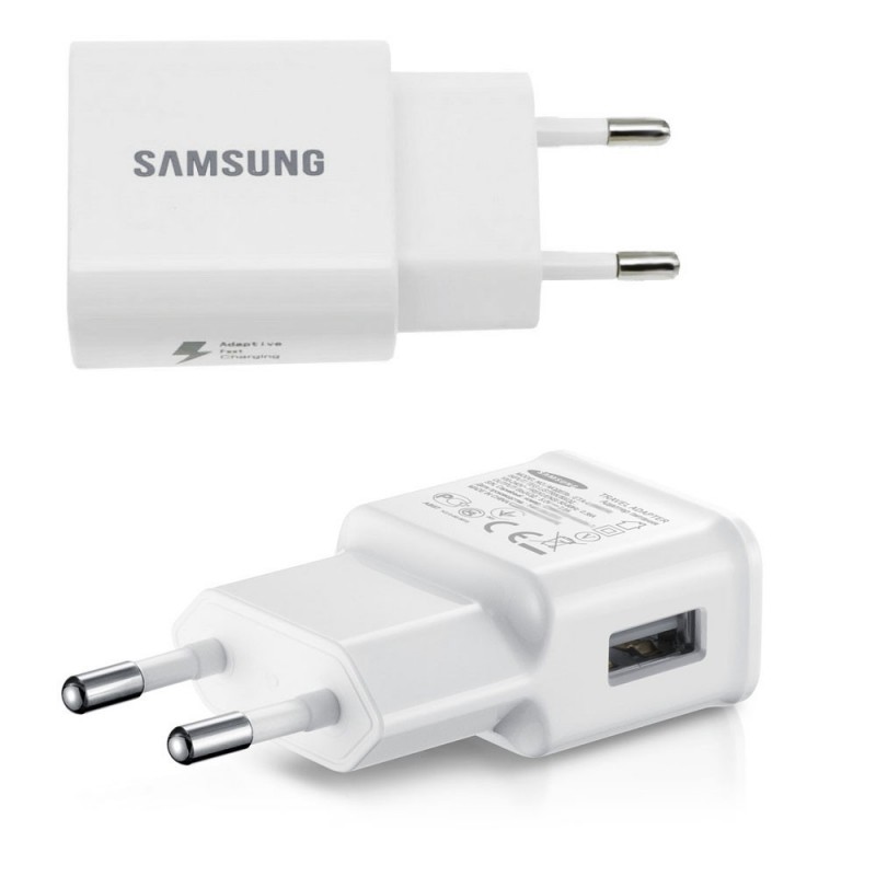Samsung Fast Charge Charger EP-TA200EWEB Travel Adapter White | BULK