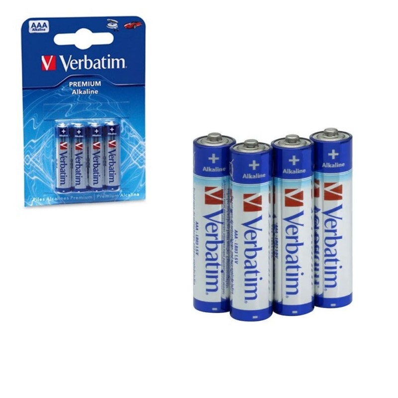 VERBATIM Batterie MiniStilo Pile Alcaline AAA 1.5V