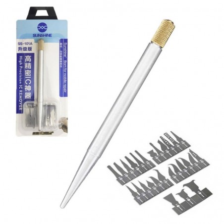 Acquista SUNSHINE SS-101A Impugnatura per Rimozione Chip IC Con Set Lame in vendita