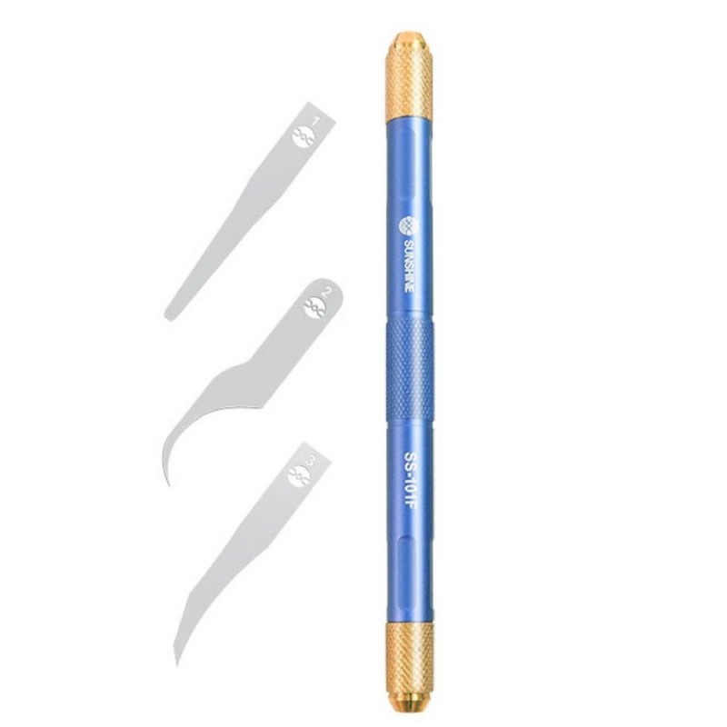 SUNSHINE SS-101F Advanced Blade Set for Dot Matrix Repair and Glue Removal