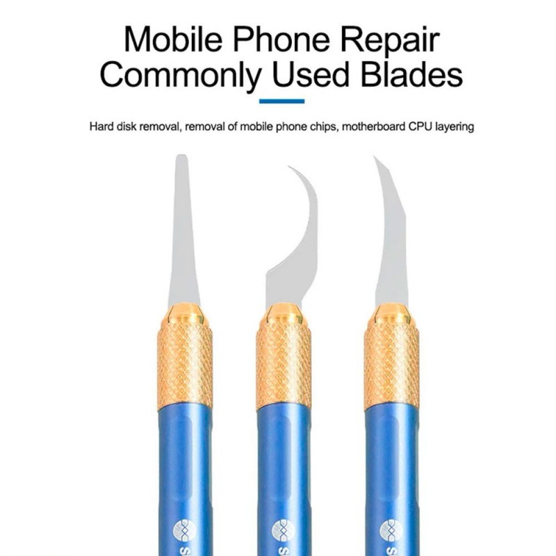 SUNSHINE SS-101F Advanced Blade Set for Dot Matrix Repair and Glue Removal