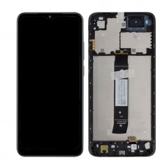 Discover Xiaomi SERVICE PACK Display LCD ORIGINALE + Frame Per Redmi A2 A2+ 4G 2023 | Black details