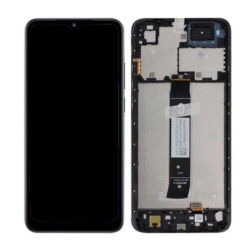 Xiaomi Service Pack Original LCD Display + Frame For Redmi A2 A2+ 4G 2023 | Black