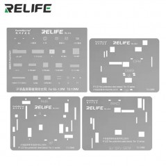RELIFE RL-044 LCD Repair Stencil Set for iPhone 6S to 13 PRO MAX