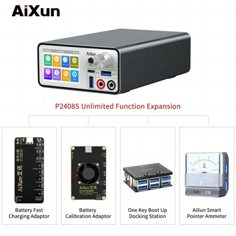 Aixun P2408s Intelligent Regulated Smart Bench Power Supply | 24V Aixun P2408s Intelligent Regulated Smart Bench Power Supply | 24V