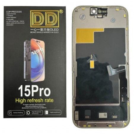 Product image DD Display Assembly For Iphone 15 Pro Soft Oled Ic Removable