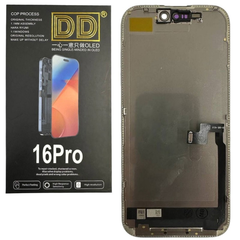  DD SOFT OLED COP LCD Display For Apple iPhone 16 Pro