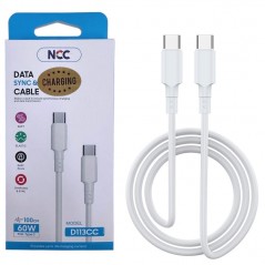Foto di NCC Cavo di Ricarica da Type-C a Type-C TPE D113CC Charging Data Cable 60W | 1M - NCC