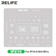 Relife RELIFE RL-044 IPZ15 IP16-A18/A18Pro CPU integrated steel stencil for sale