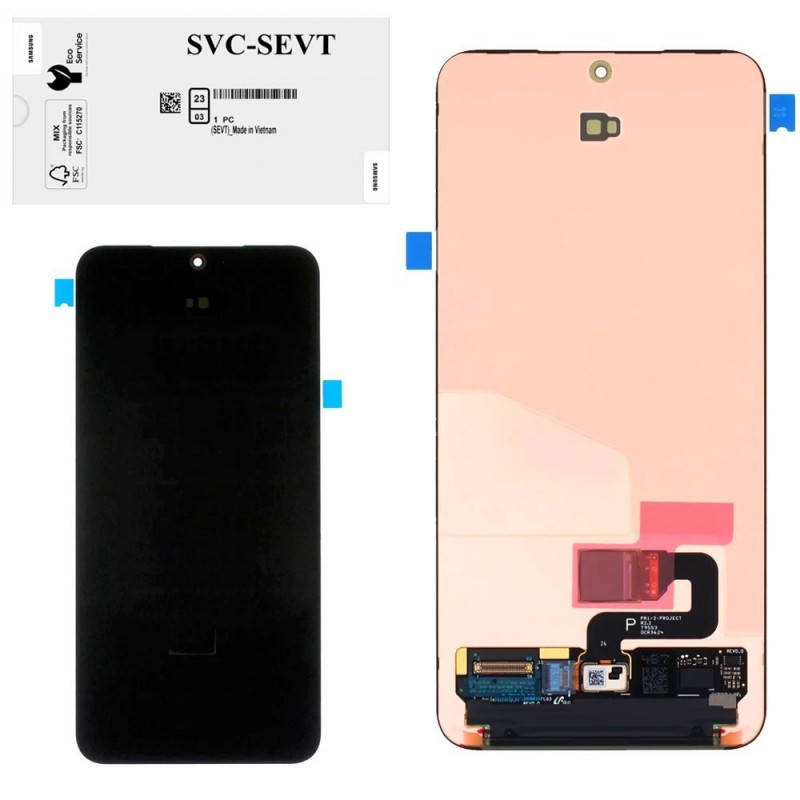  Samsung Service Pack Original NO FRAME LCD Display For Galaxy S25 S931B