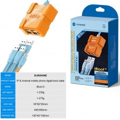 Acquista SUNSHINE IBOOT D Cavo di Avvio Digitale 2 in 1 per iPhone & Android in vendita