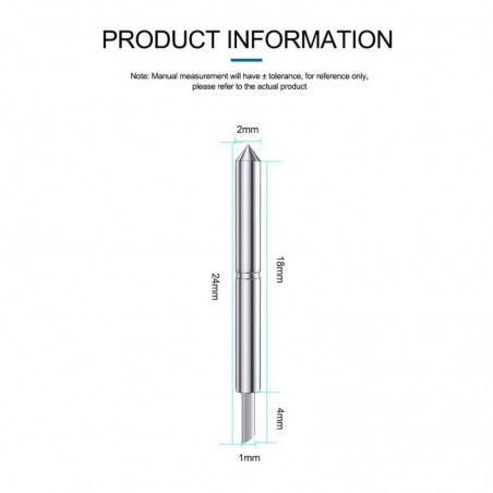 SUNSHINE 3-Piece Straight Silver Tip Cutting Head for SS-890C Machine