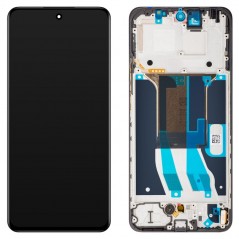 Realme SERVICE PACK Display LCD ORIGINALE + Frame Per Realme 12+ Plus RMX3867 | Nero