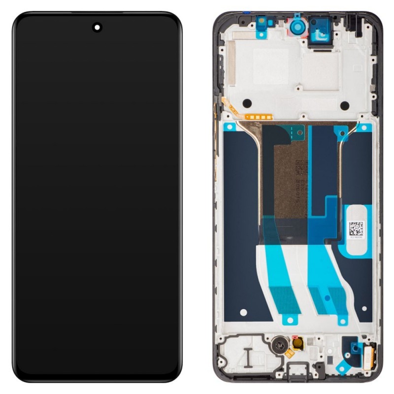 Realme Service Pack Original LCD Display + Frame For Realme 12+ Plus RMX3867 | Black