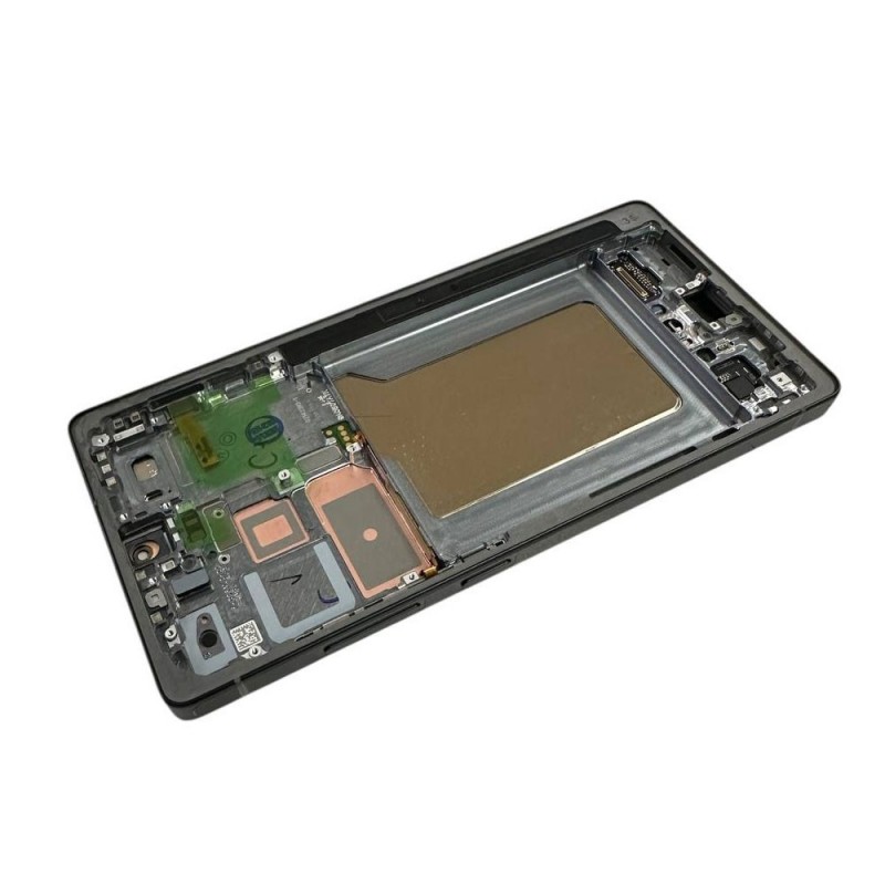 Samsung SERVICE PACK Display LCD ORIGINALE + Frame Per S25 ULTRA 5G 2024 S938 BLACK JET 