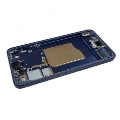 Foto di Samsung SERVICE PACK Display LCD ORIGINALE + Frame Per Galaxy S25 5G S931 NAVY / DARK BLUE - Samsung