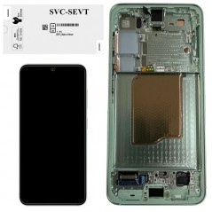 Samsung Samsung SERVICE PACK Display LCD ORIGINALE + Frame Per Galaxy S25 SM-S931 5G MINT GREEN for sale