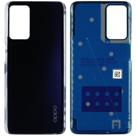 Acquista Oppo Back Cover Originale Service Pack con Camera Frame per A16 / A16s / A54s | Black in vendita