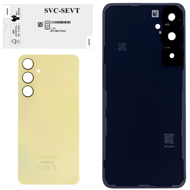 Samsung Back Cover Originale Service Pack con Camera Frame per Galaxy A55 A556 | Awesome Lemon