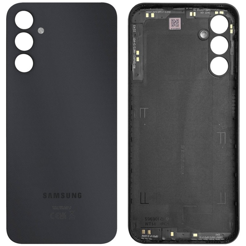 Samsung Original Back Cover Service Pack with Camera Frame for Galaxy A14 5G A146B BLACK