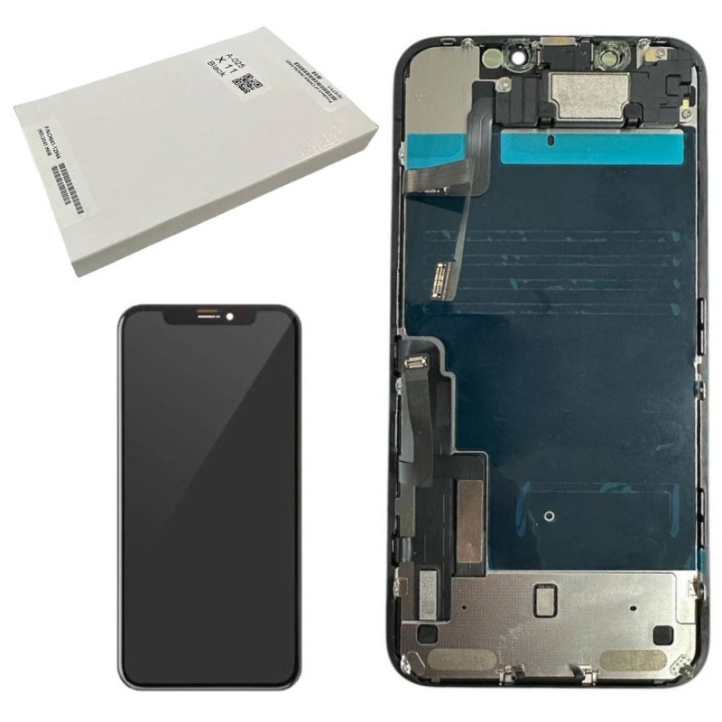 Apple SERVICE PACK Display LCD ORIGINALE + Altoparlante Speker Flex Per iPhone 11G 2019