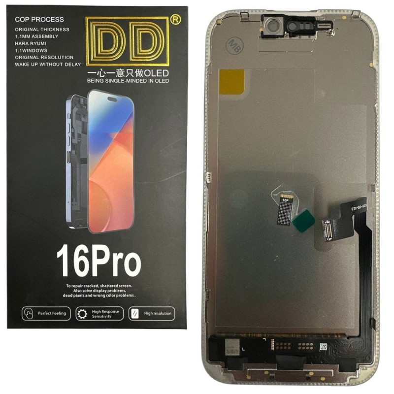 Display LCD DD HARD OLED per Apple iPhone 16 Pro | IC INTERCAMBIABILE
