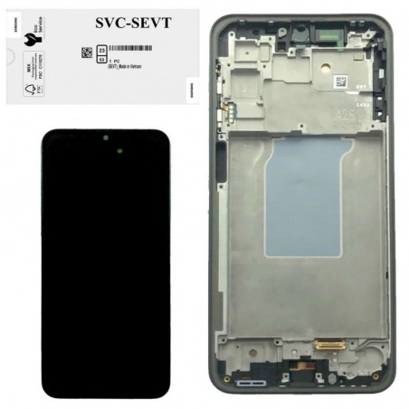 Buy Samsung SERVICE PACK Display LCD ORIGINALE + Frame Galaxy A26 5G 2025 A266 | Nero online