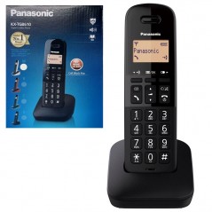 Discover Panasonic Telefono Cordless KX-TGB610JTB Rubrica 50 Numeri | Nero details