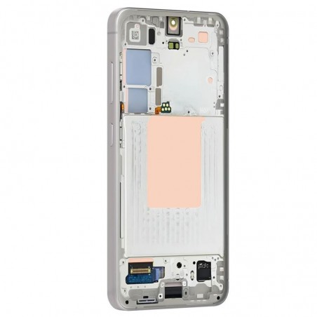 Samsung Service Pack Original LCD Display + Frame For Galaxy S24 5G 2024 S921 | Grey