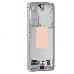 Discover Samsung SERVICE PACK Display LCD ORIGINALE + Frame Per Galaxy S24 5G 2024 S921 | Verde details